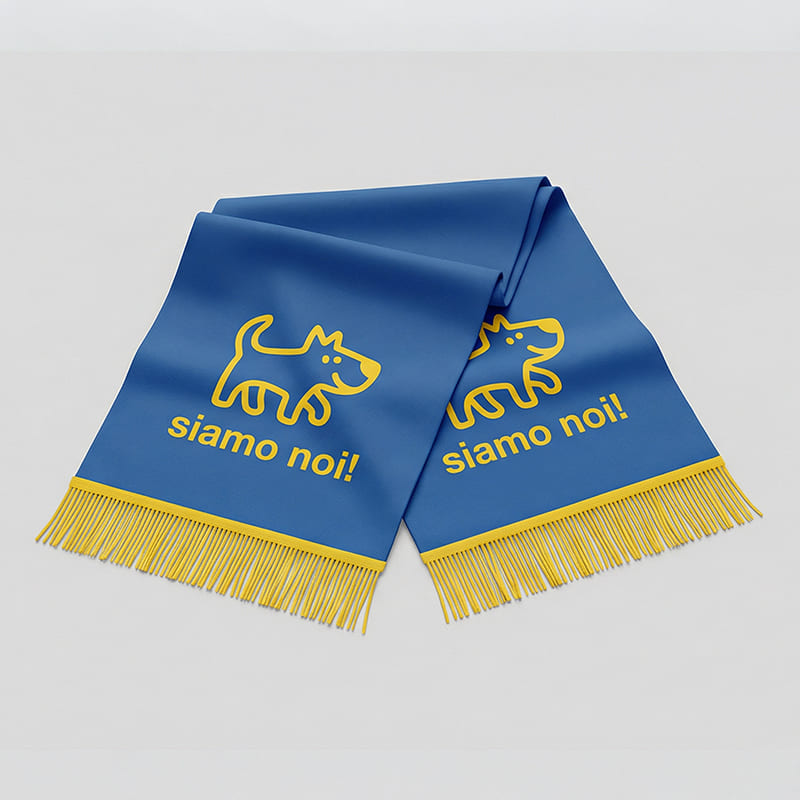 Sciarpe personalizzate poliestere